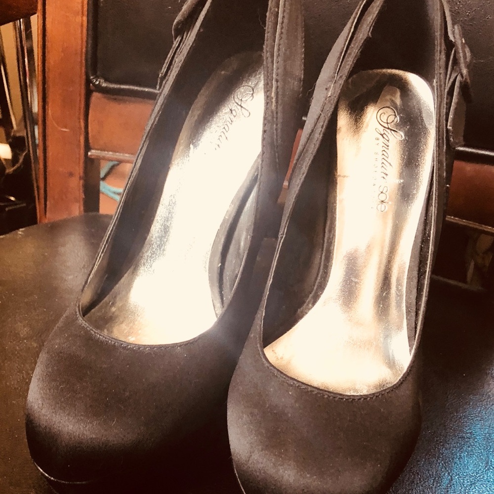 Black heels